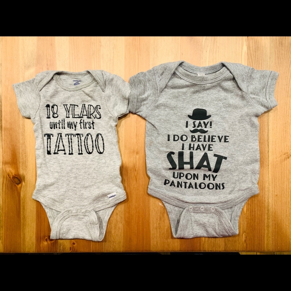 Onesies for the sassy baby in your life!